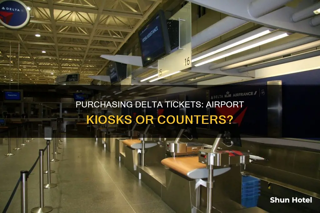 can you buy delta tickets at the airport