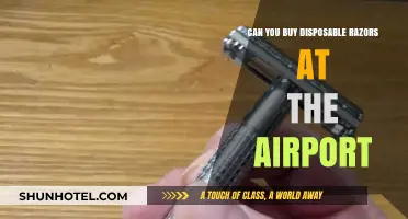 Disposable Razors: Airport Availability and Convenience