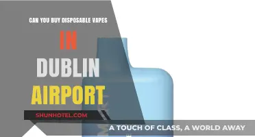 Disposable Vapes: Dublin Airport Availability