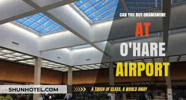 Where to Buy Dramamine at O'Hare Airport