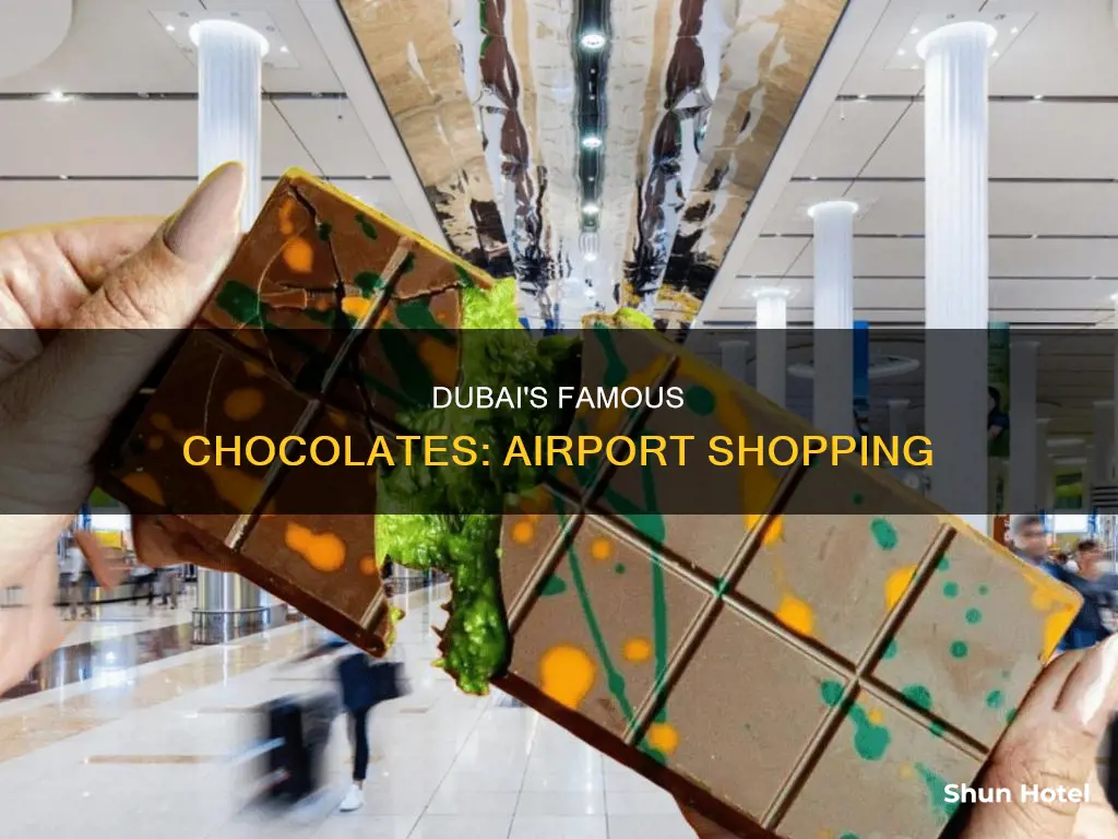 can you buy dubai famous chocolate in dubai airport