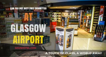 Duty-Free Cigarettes: Glasgow Airport Availability