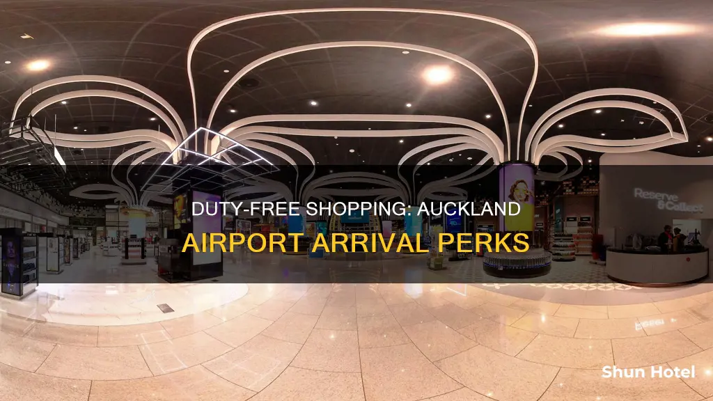 can you buy duty free on arrival at auckland airport