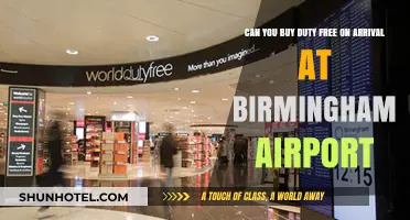 Duty-Free Shopping: Birmingham Airport Arrival Perks