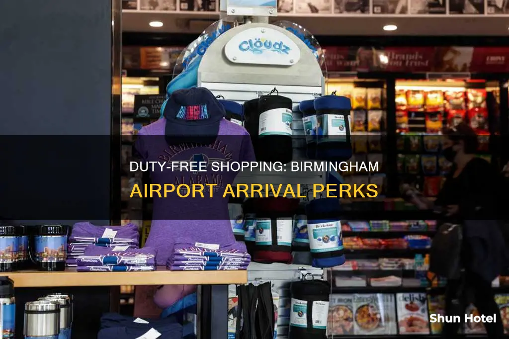 can you buy duty free on arrival at birmingham airport