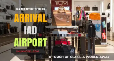Duty-Free Shopping: IAD Airport Arrival Perks