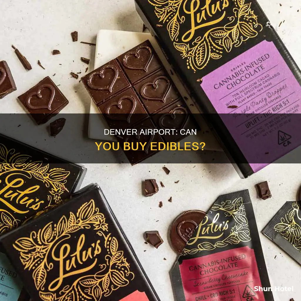 can you buy edibles at denver airport