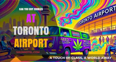 Toronto Airport: Edibles Available Before Takeoff?