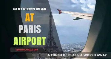 Paris Airport SIM Card Purchase: A Traveler's Guide