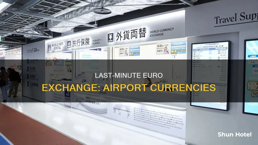 can you buy euros at the airport