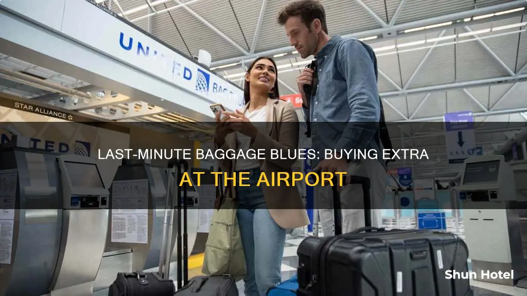 can you buy extra baggage at the airport