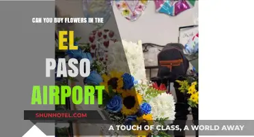 El Paso Airport: Where to Buy Flowers?
