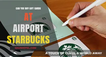 Starbucks Gift Cards: Airport Availability and More