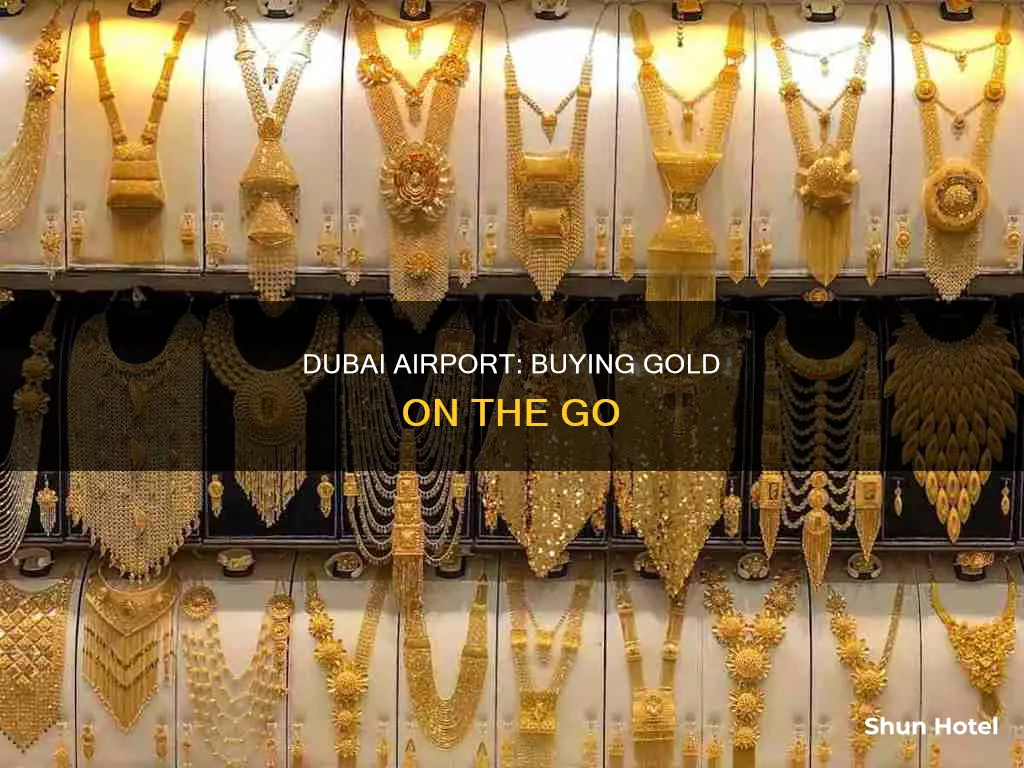 can you buy gold at dubai airport