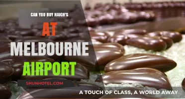Haigh's Chocolate Availability at Melbourne Airport
