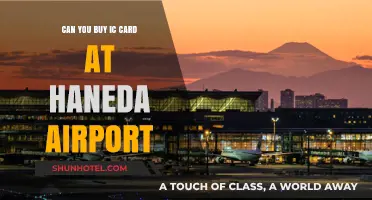 Where to Buy IC Cards at Haneda Airport?