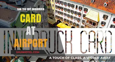 Innsbruck Card: Where to Buy at the Airport?