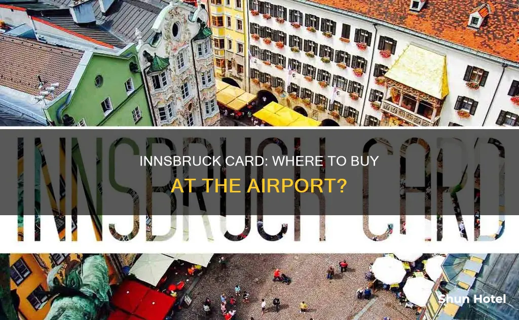 can you buy innsbruck card at airport