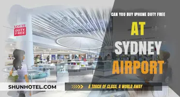 Sydney Airport Duty-Free: iPhone Deals?