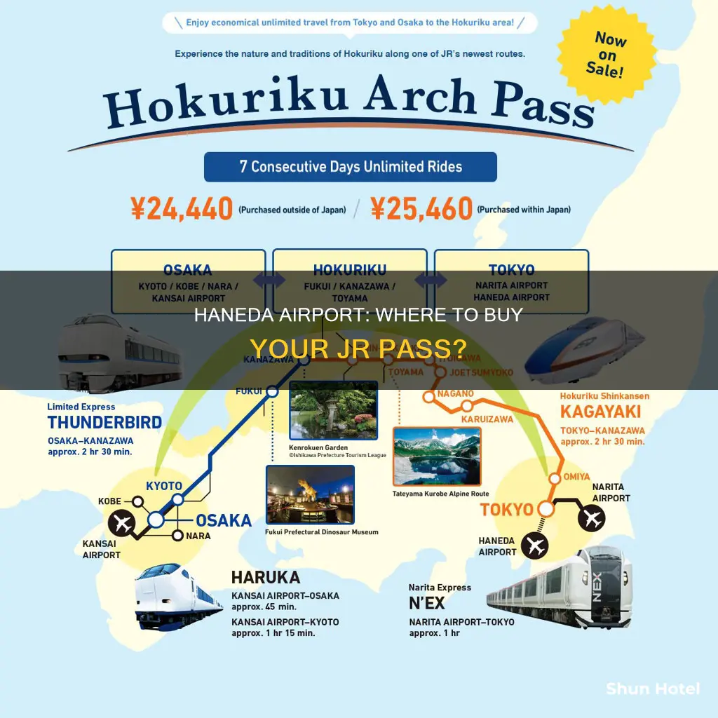 can you buy jr pass at haneda airport