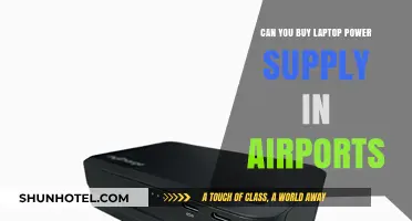 Laptop Power Supply: Available at Airports?