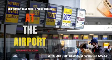 Last-Minute Plane Tickets: Can You Buy at the Airport?
