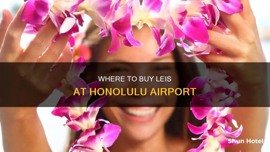 can you buy leis at honolulu airport