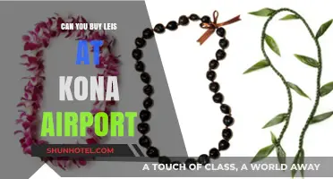 Where to Buy Leis at Kona Airport