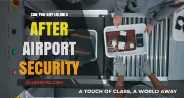 Airport Security: Liquids Allowed After Screening?