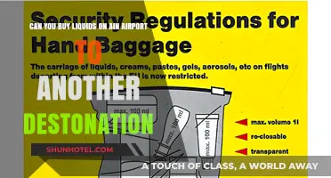Purchasing Liquids at Airports: What's Allowed?