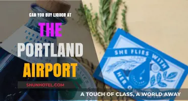 Liquor Laws at Portland Airport: What's Allowed?