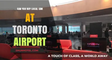 Toronto Airport: Buying a Local SIM Card