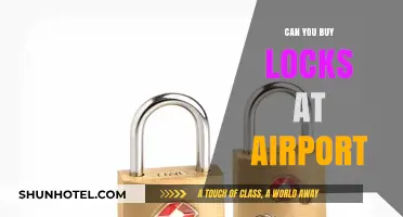 Traveling with Locks: Buying at the Airport