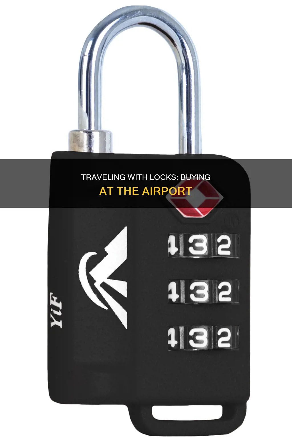 can you buy locks at airport