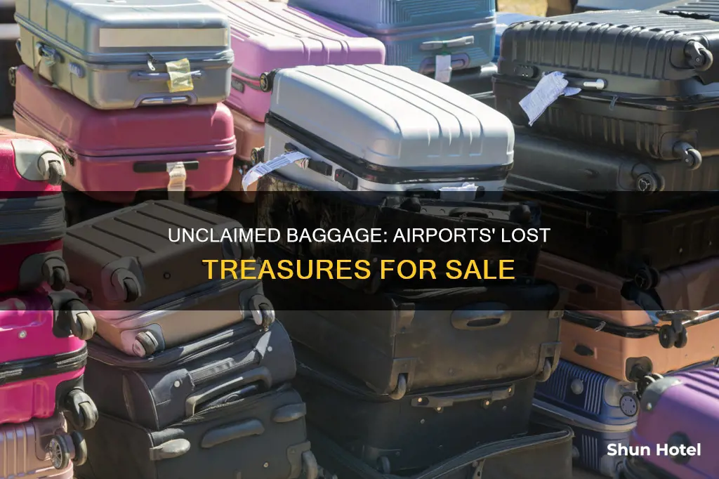 can you buy lost luggage from airport