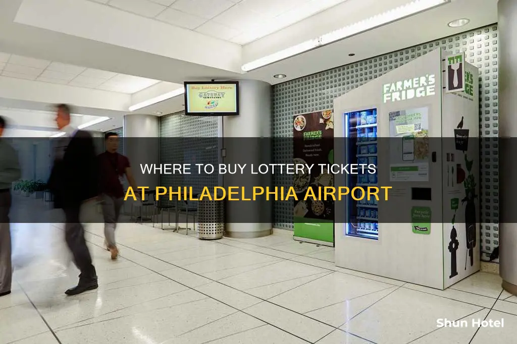 can you buy lottery at philadelphia airport