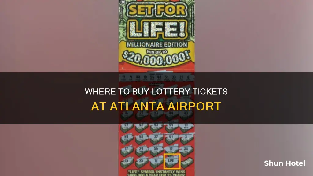 can you buy lottery tickets at atlanta airport