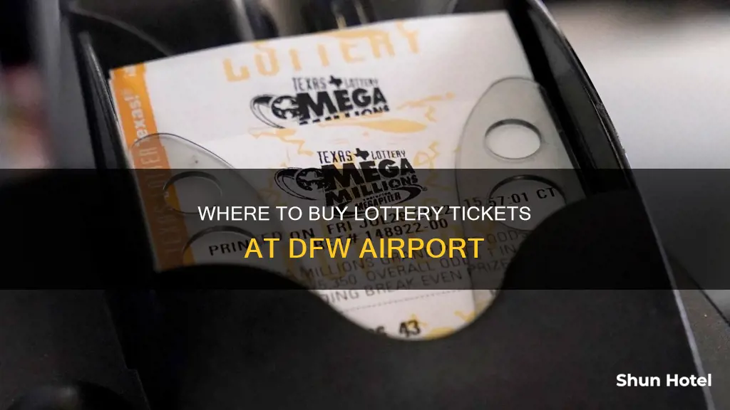 can you buy lottery tickets at dfw airport