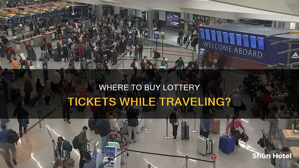 can you buy lottery tickets at the airport