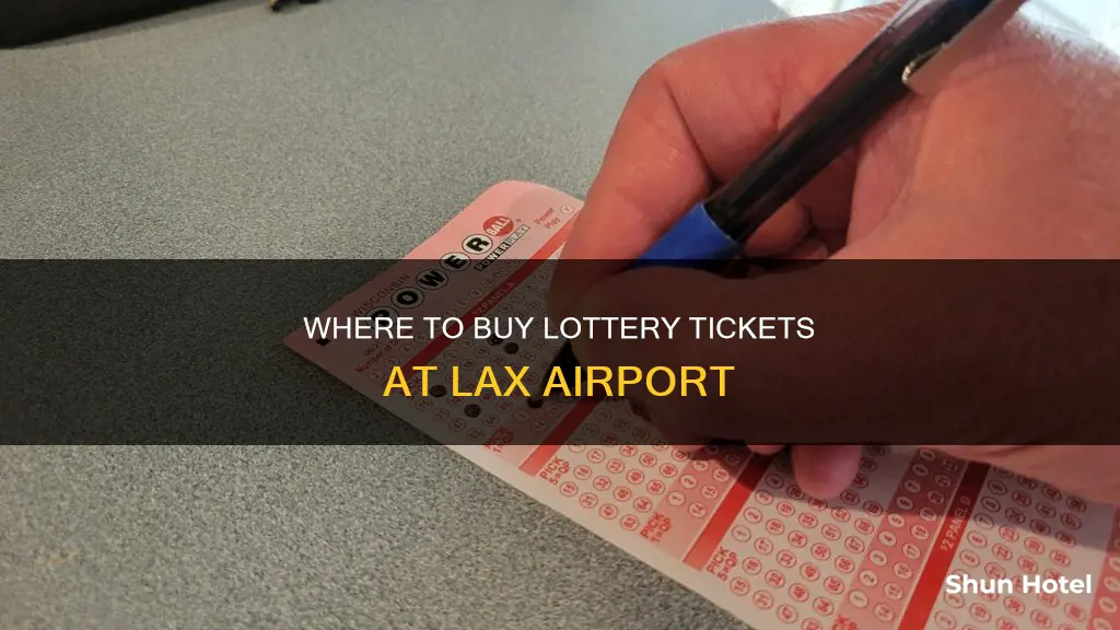 can you buy lottery tickets inside lax airport