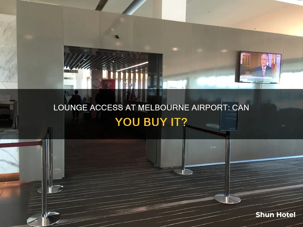 can you buy lounge access melbourne airport