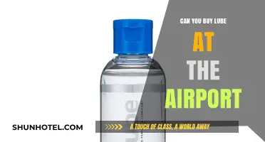 Traveling with Lube: Buying at the Airport