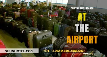 Last-Minute Luggage: Buying Bags at the Airport