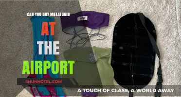 Melatonin at the Airport: Where to Buy?