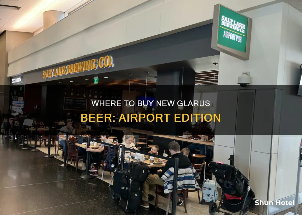 can you buy new glarus at the airport