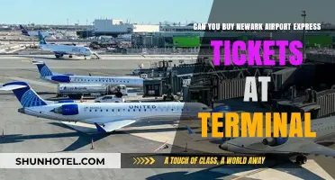 Newark Airport Express: Buy Tickets at Terminal?
