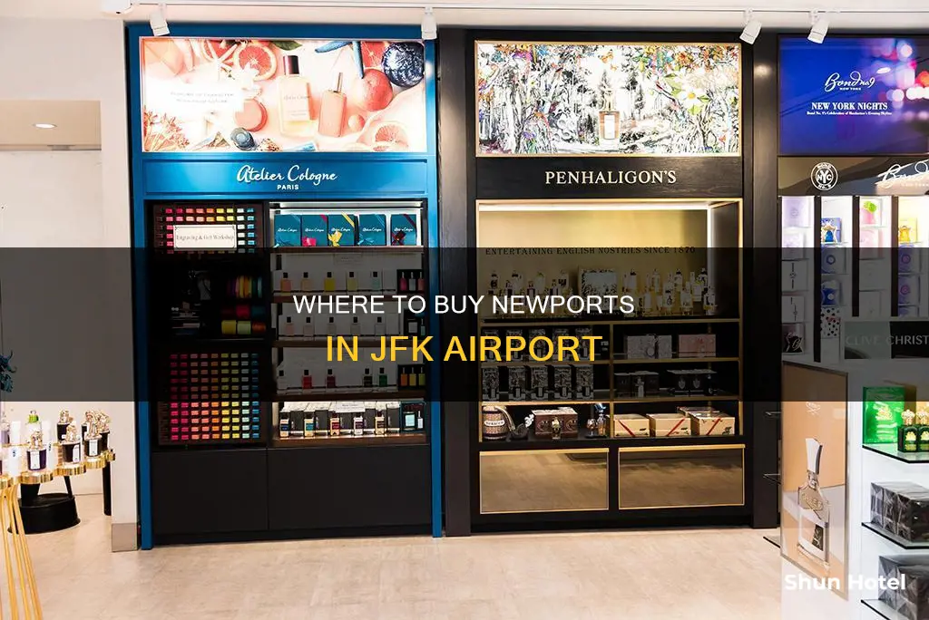 can you buy newports in jfk airport