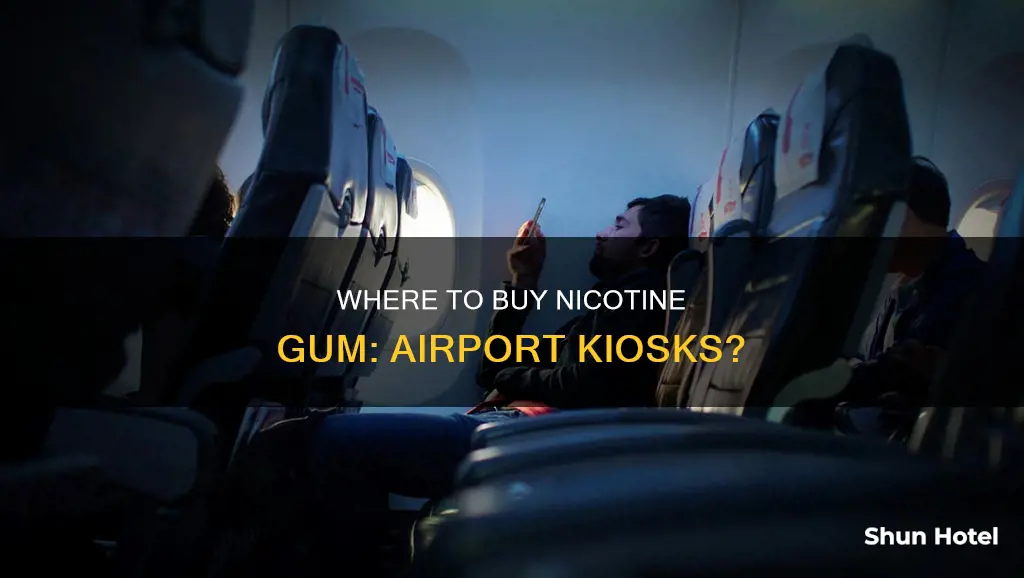can you buy nicotine gum at airport