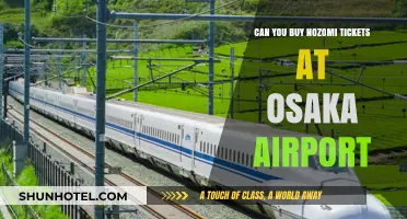 Nozomi Tickets: Buying at Osaka Airport, Possible?