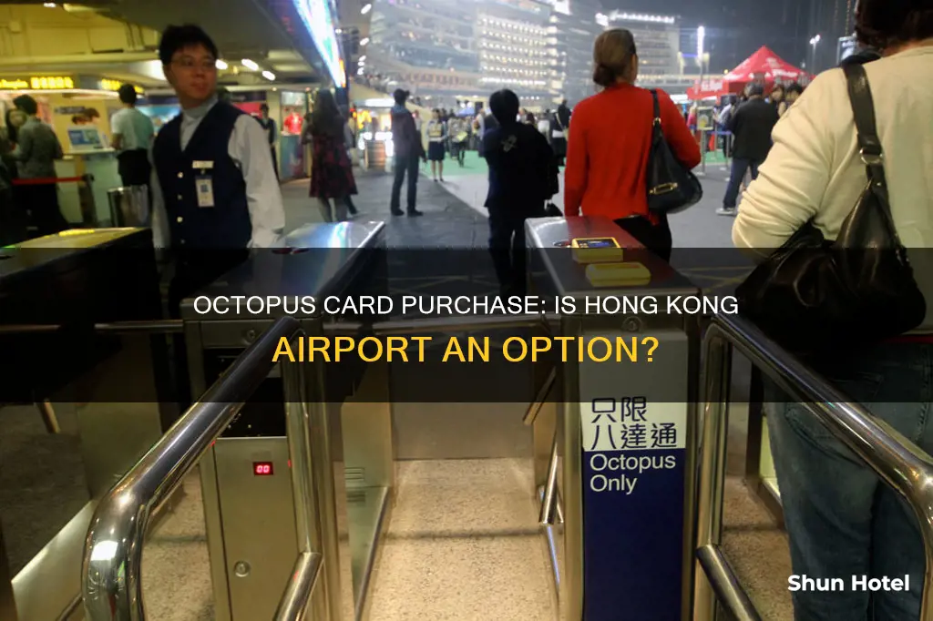 can you buy octopus card at airport